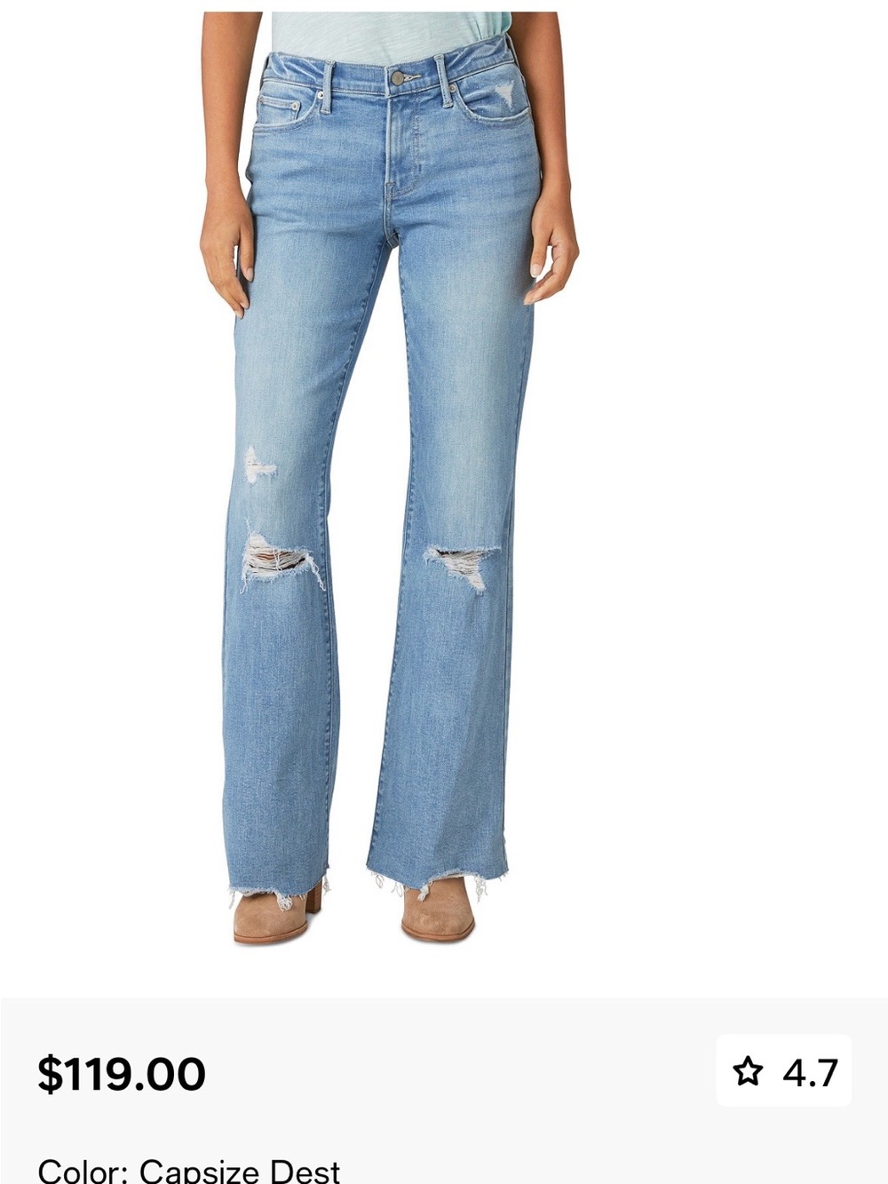 Lucky Brand Sweet Flare Stretch Flare-Leg Jeans - Women’s size 10